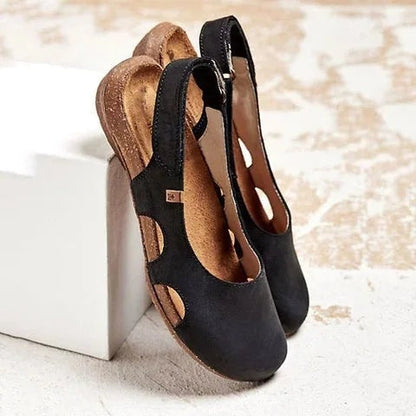Marisol | Sandalias Planas con Pulsera Mujer Suela Antideslizante