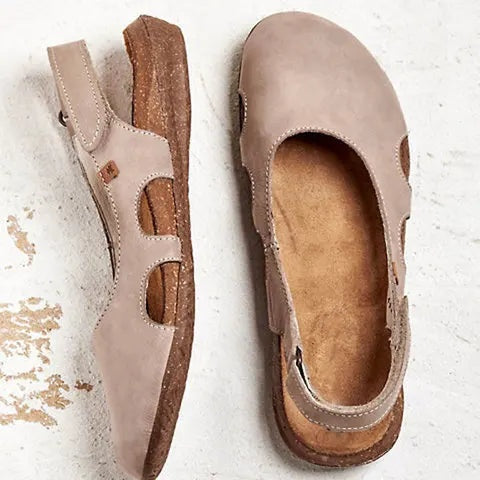 Marisol | Sandalias Planas con Pulsera Mujer Suela Antideslizante
