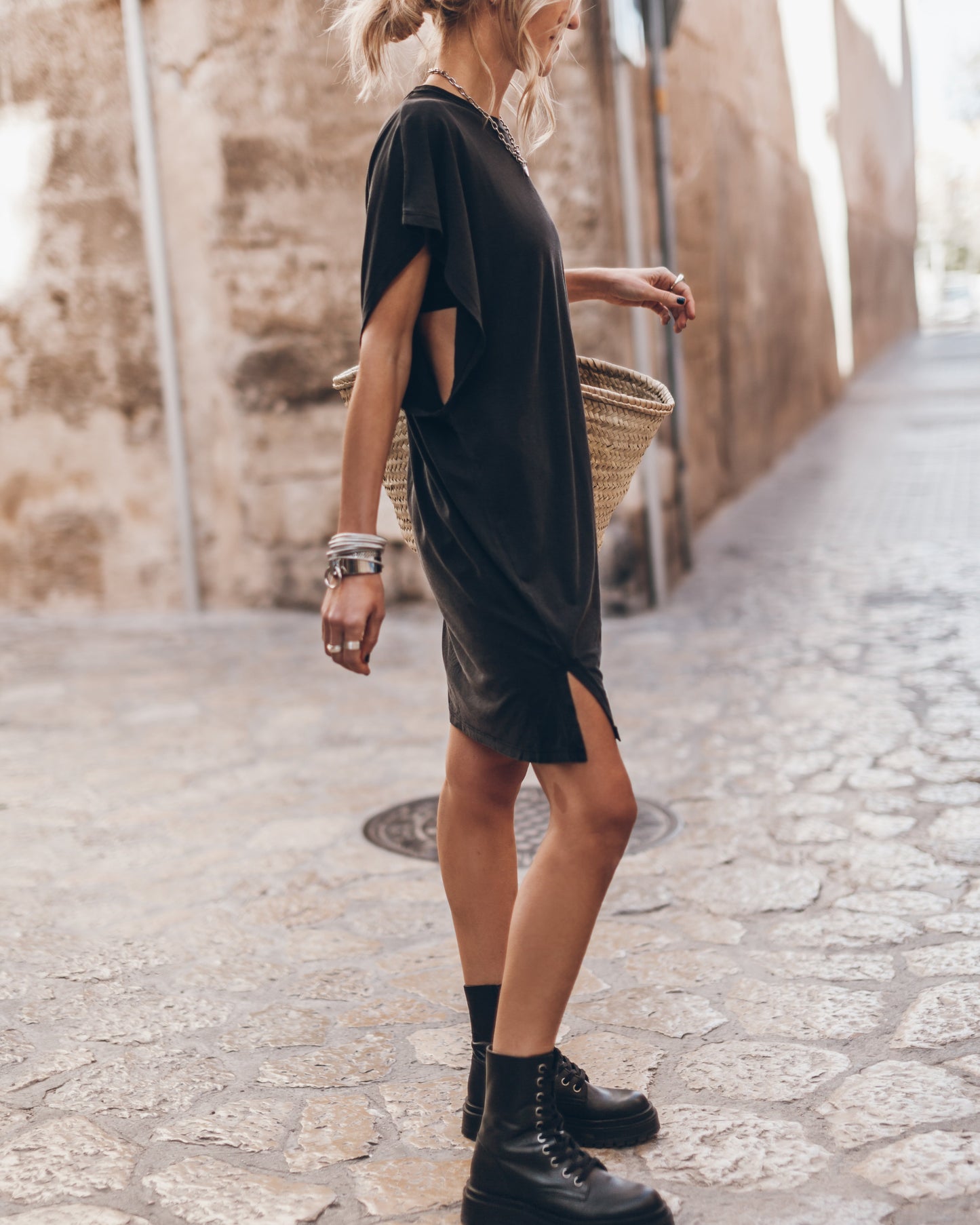 Vestido Camiseta Oversize