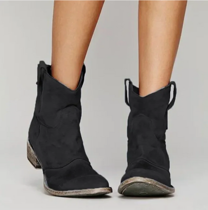Nerea | Botas Camperas de Ante Mujer Caña Corta