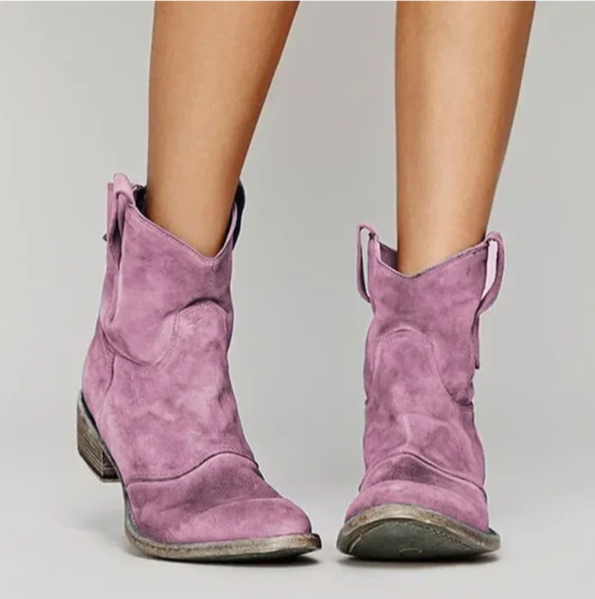 Nerea | Botas Camperas de Ante Mujer Caña Corta