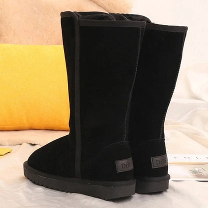 Noelia | Botas Australianas Planas Mujer Forro Interior Caña Alta