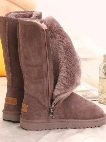 Noelia | Botas Australianas Planas Mujer Forro Interior Caña Alta