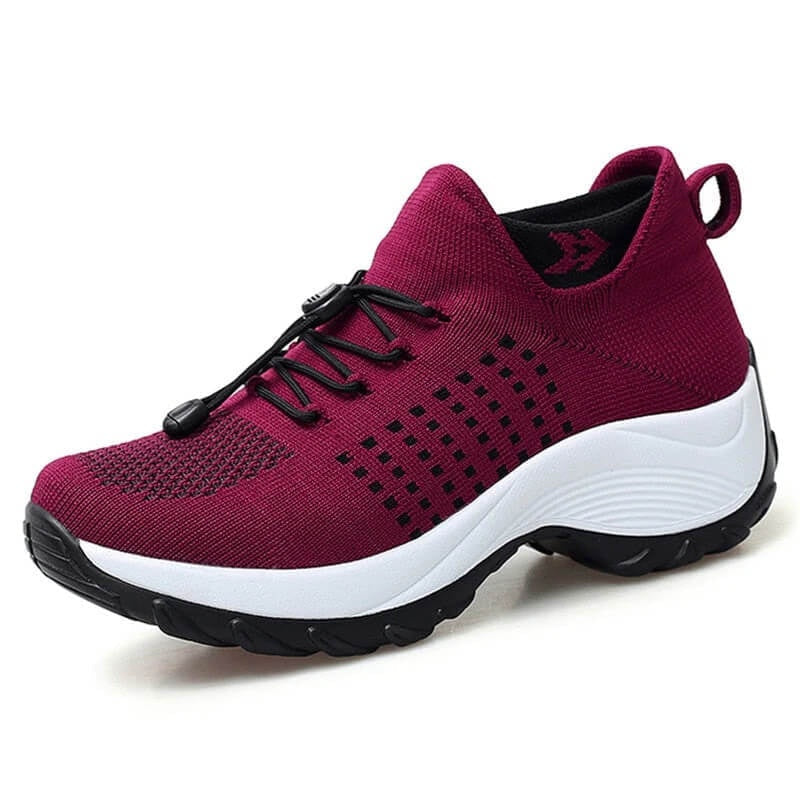 Noelia | Zapatillas Running Casual Mujer Suela Plataforma