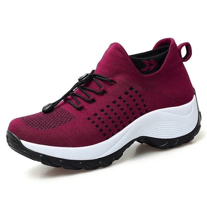 Noelia | Zapatillas Running Casual Mujer Suela Plataforma