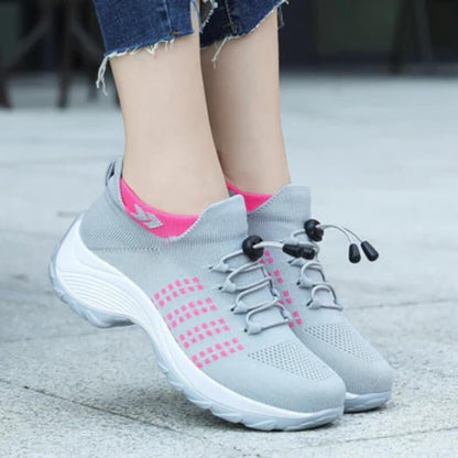 Noelia | Zapatillas Running Casual Mujer Suela Plataforma