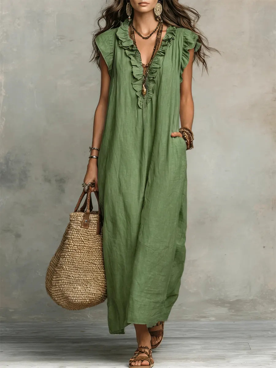 Cecilia | Vestido Largo Boho