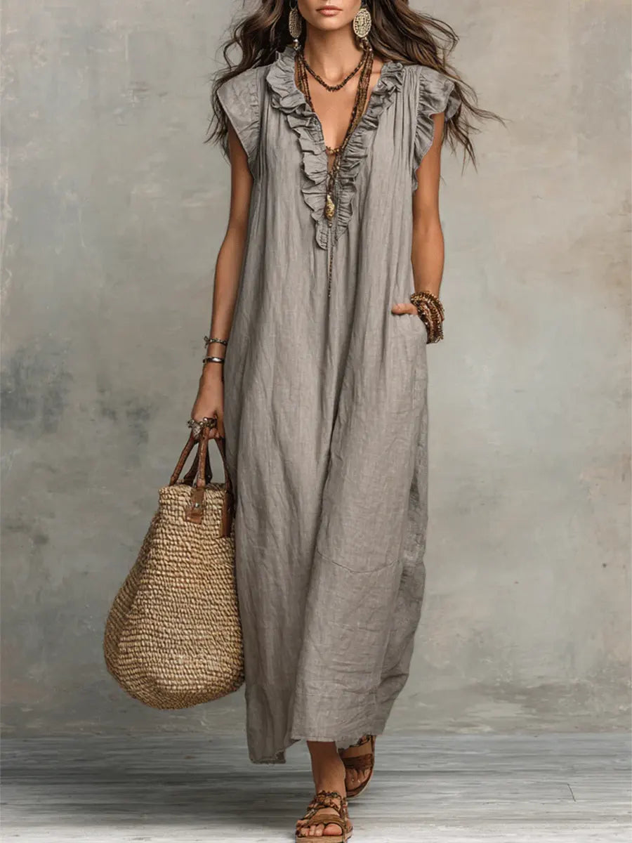 Cecilia | Vestido Largo Boho