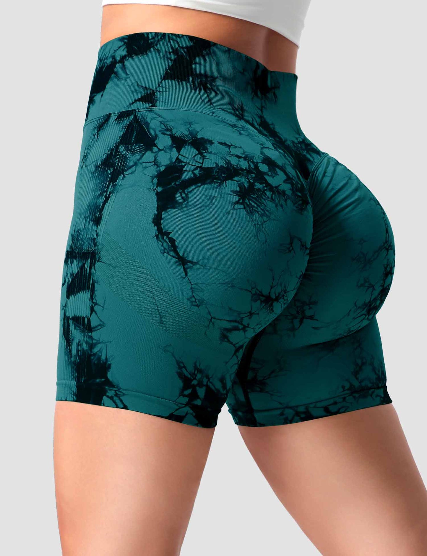 Short Deportivo Scrunch Tie-Dye