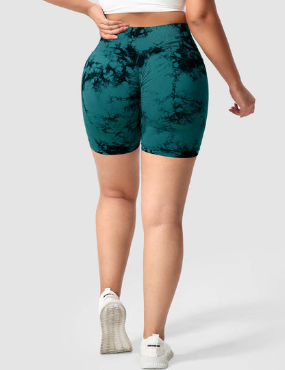 Short Deportivo Scrunch Tie-Dye