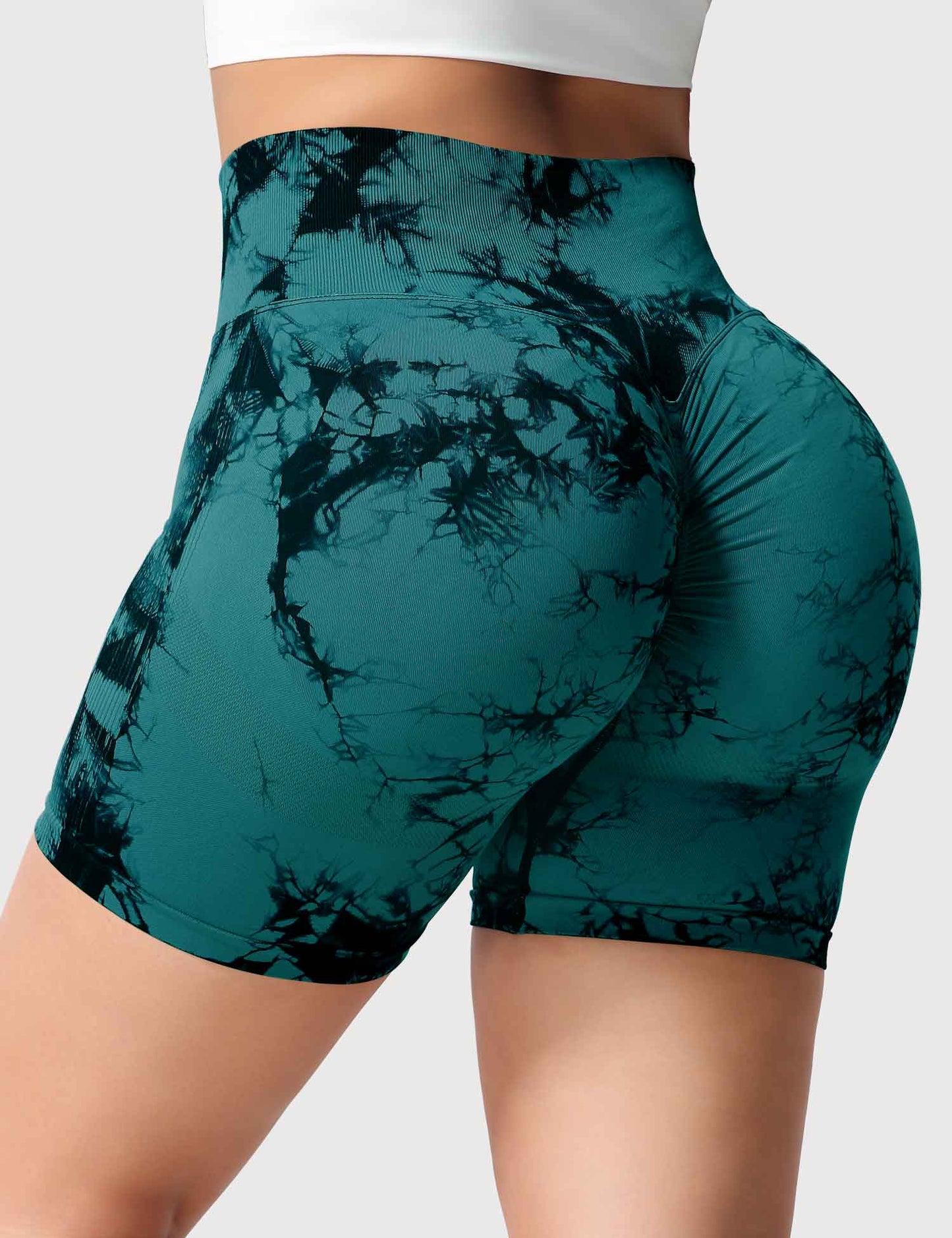 Short Deportivo Scrunch Tie-Dye
