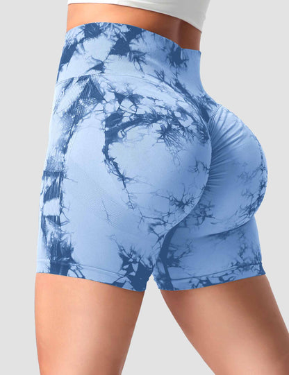 Short Deportivo Scrunch Tie-Dye