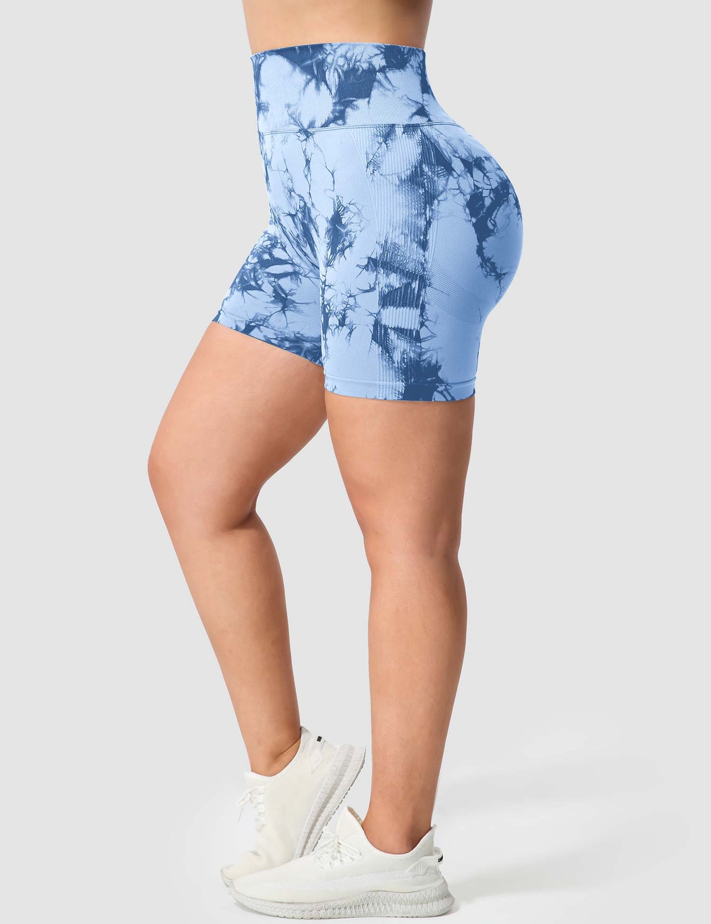 Short Deportivo Scrunch Tie-Dye
