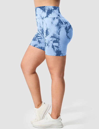 Short Deportivo Scrunch Tie-Dye