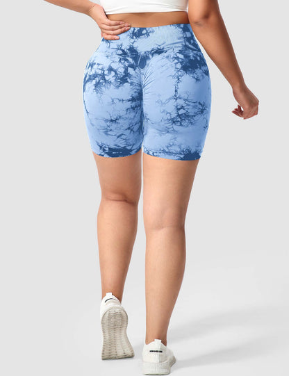 Short Deportivo Scrunch Tie-Dye