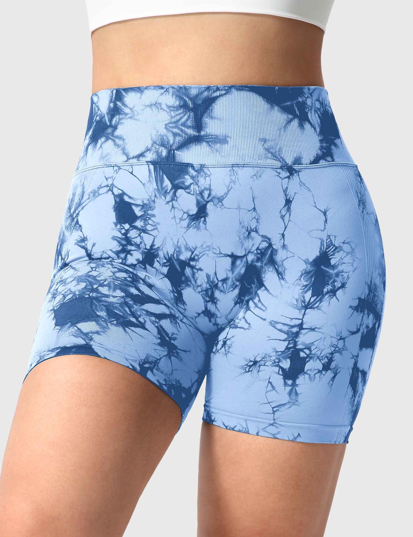 Short Deportivo Scrunch Tie-Dye