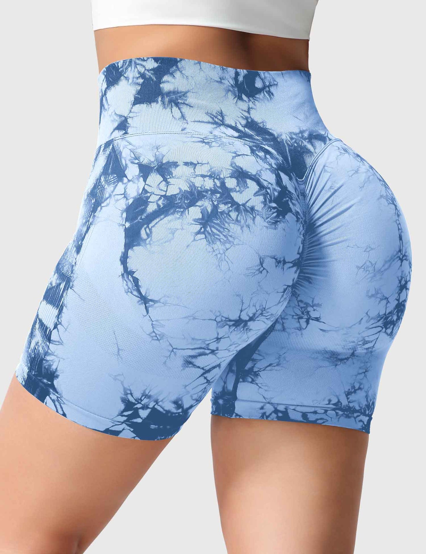 Short Deportivo Scrunch Tie-Dye