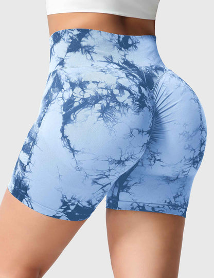 Short Deportivo Scrunch Tie-Dye