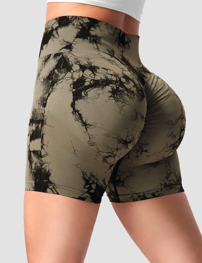 Short Deportivo Scrunch Tie-Dye