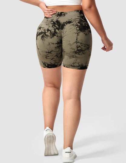 Short Deportivo Scrunch Tie-Dye
