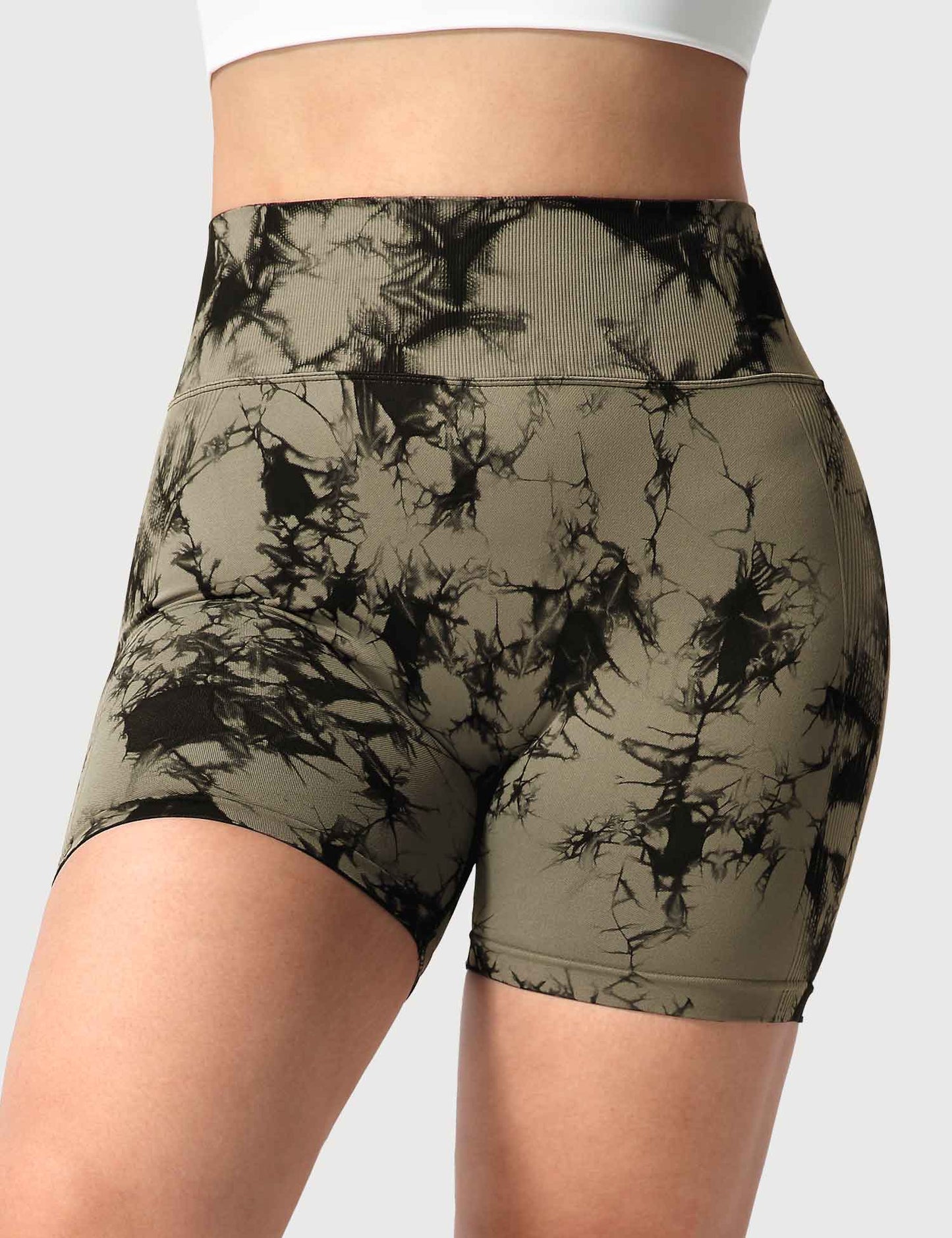 Short Deportivo Scrunch Tie-Dye