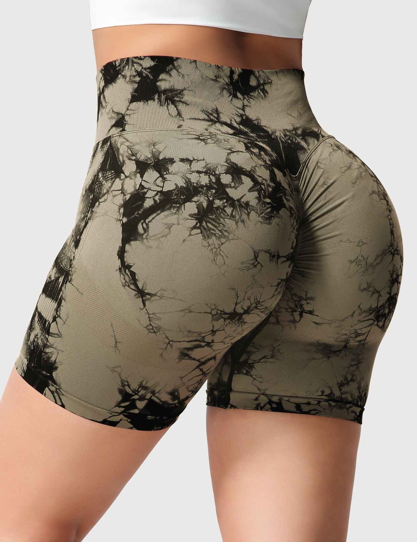 Short Deportivo Scrunch Tie-Dye