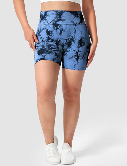 Short Deportivo Scrunch Tie-Dye