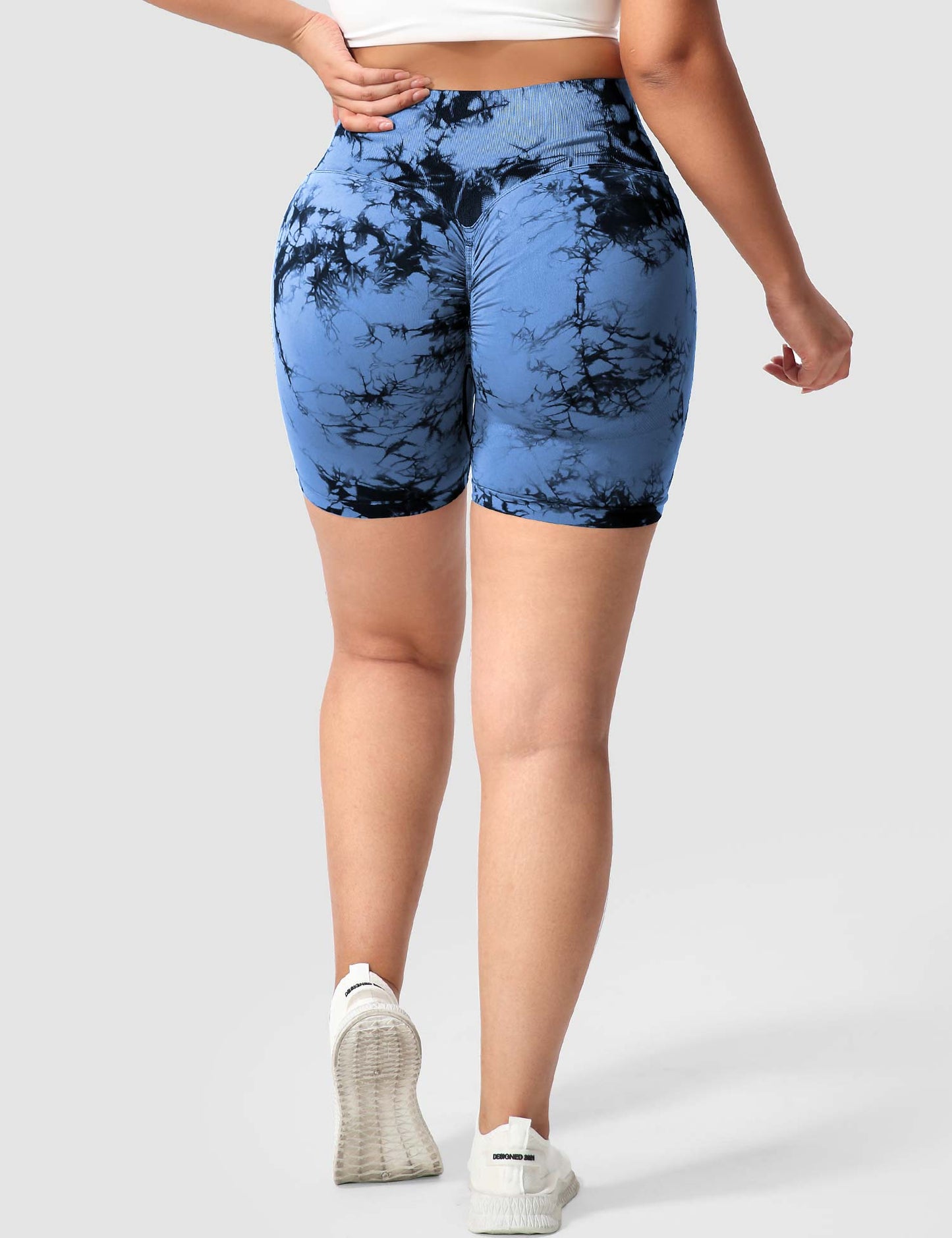 Short Deportivo Scrunch Tie-Dye