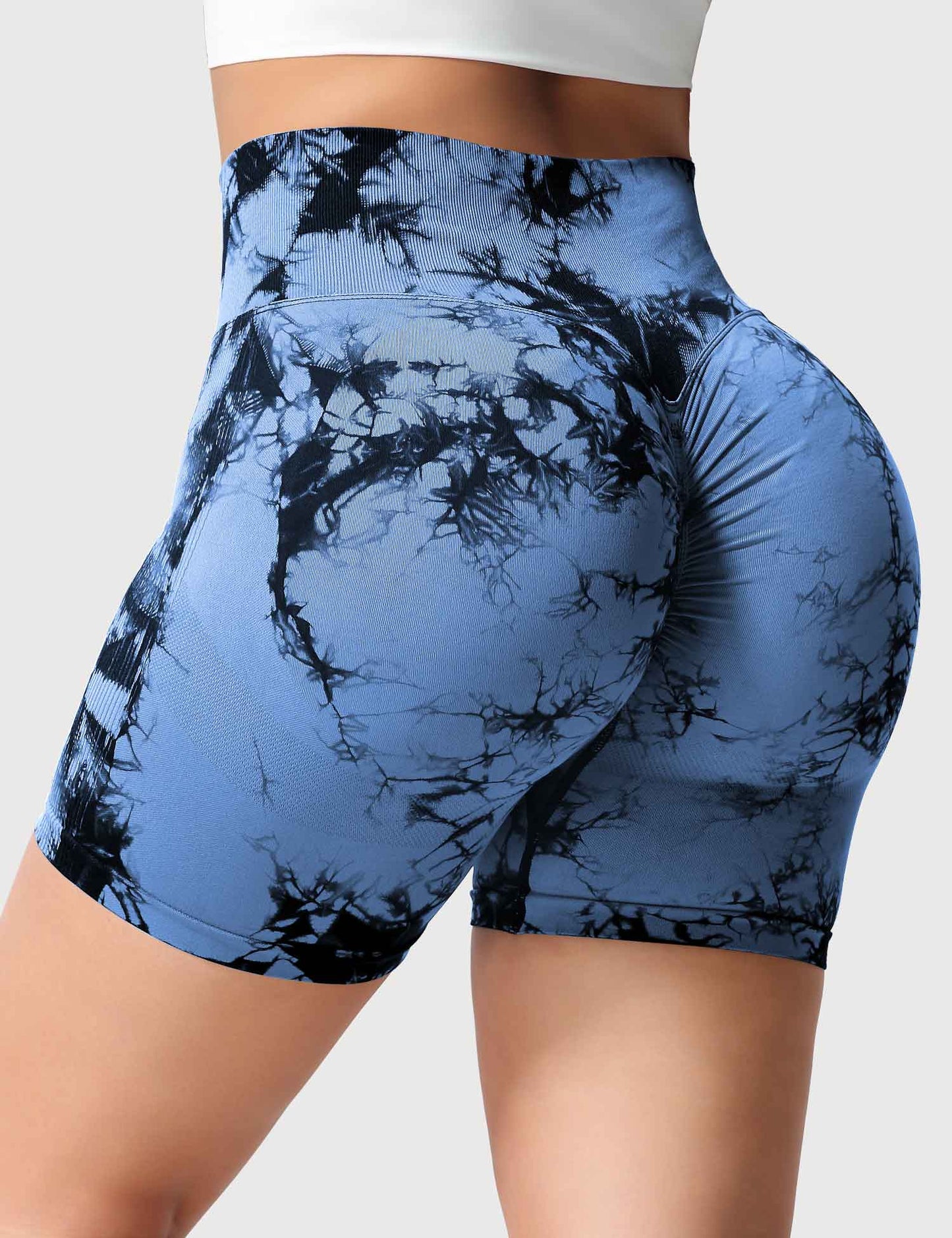 Short Deportivo Scrunch Tie-Dye