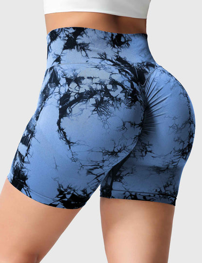 Short Deportivo Scrunch Tie-Dye