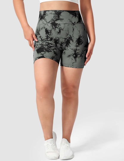 Short Deportivo Scrunch Tie-Dye