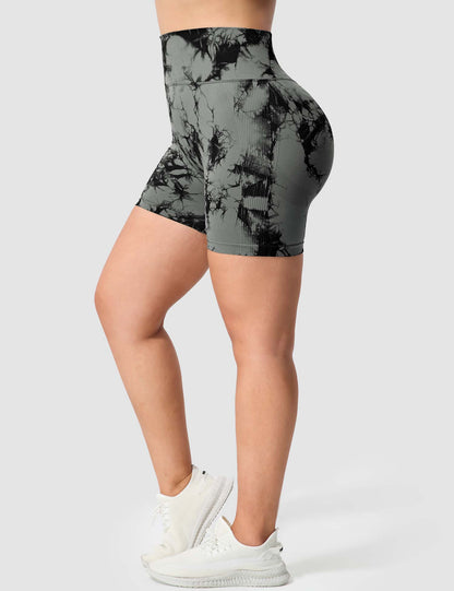 Short Deportivo Scrunch Tie-Dye