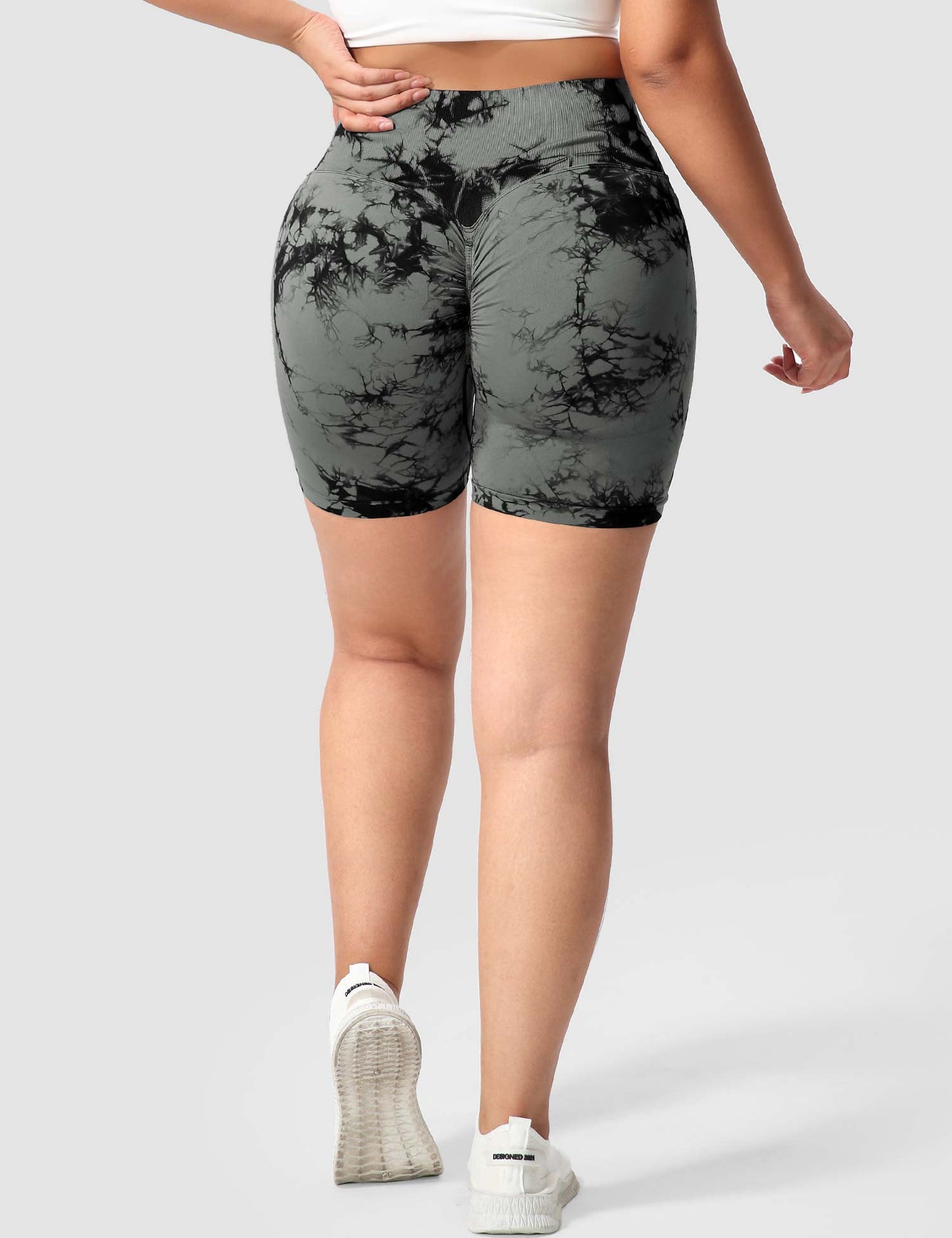 Short Deportivo Scrunch Tie-Dye
