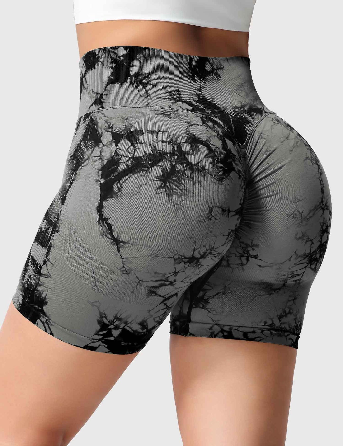 Short Deportivo Scrunch Tie-Dye