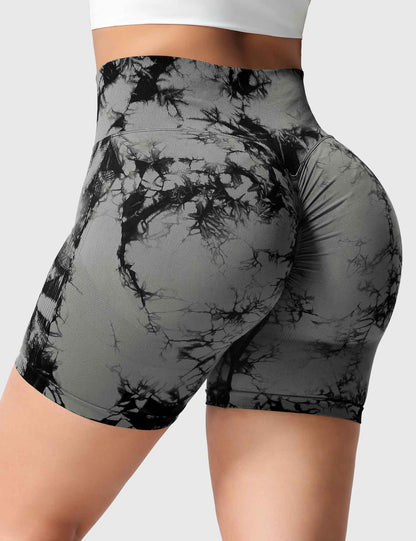 Short Deportivo Scrunch Tie-Dye