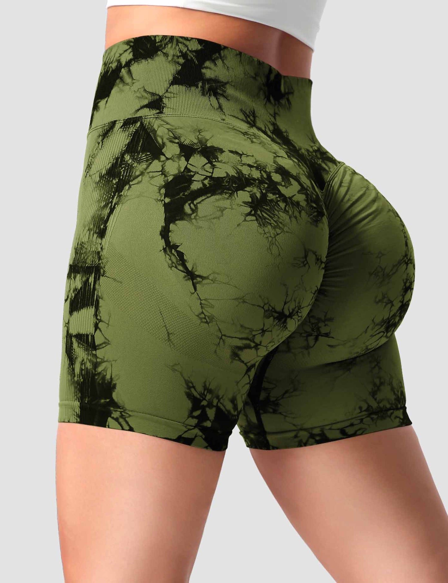 Short Deportivo Scrunch Tie-Dye