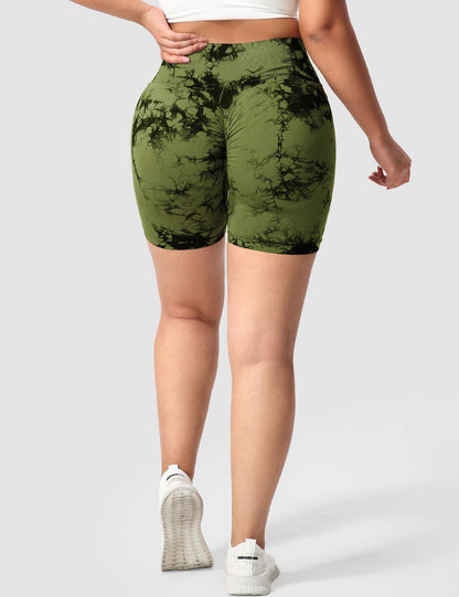 Short Deportivo Scrunch Tie-Dye