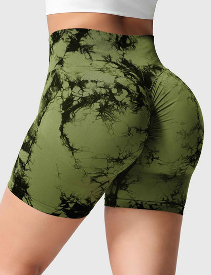 Short Deportivo Scrunch Tie-Dye