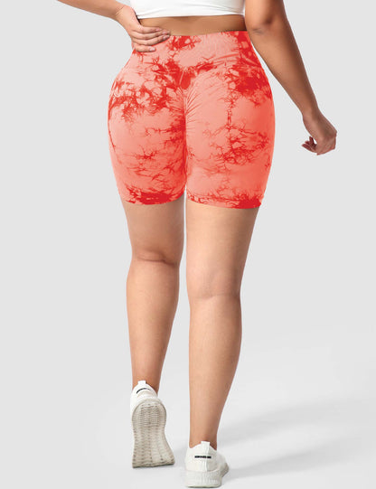 Short Deportivo Scrunch Tie-Dye