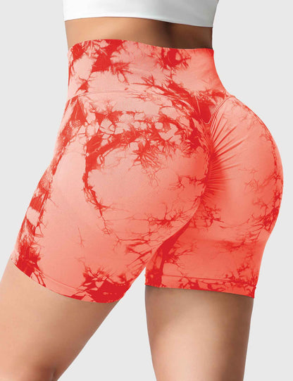 Short Deportivo Scrunch Tie-Dye