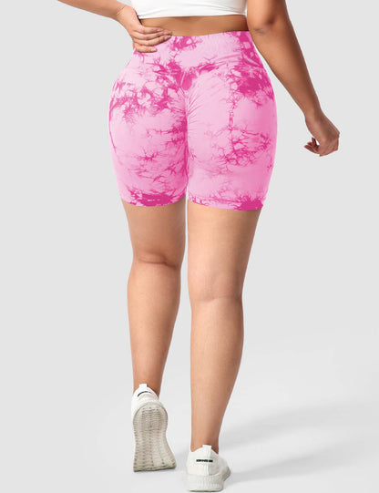 Short Deportivo Scrunch Tie-Dye