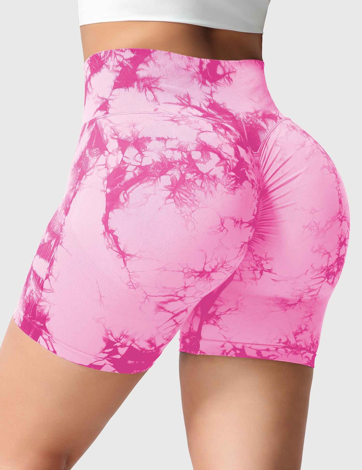Short Deportivo Scrunch Tie-Dye