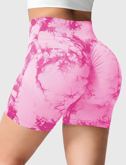 Short Deportivo Scrunch Tie-Dye