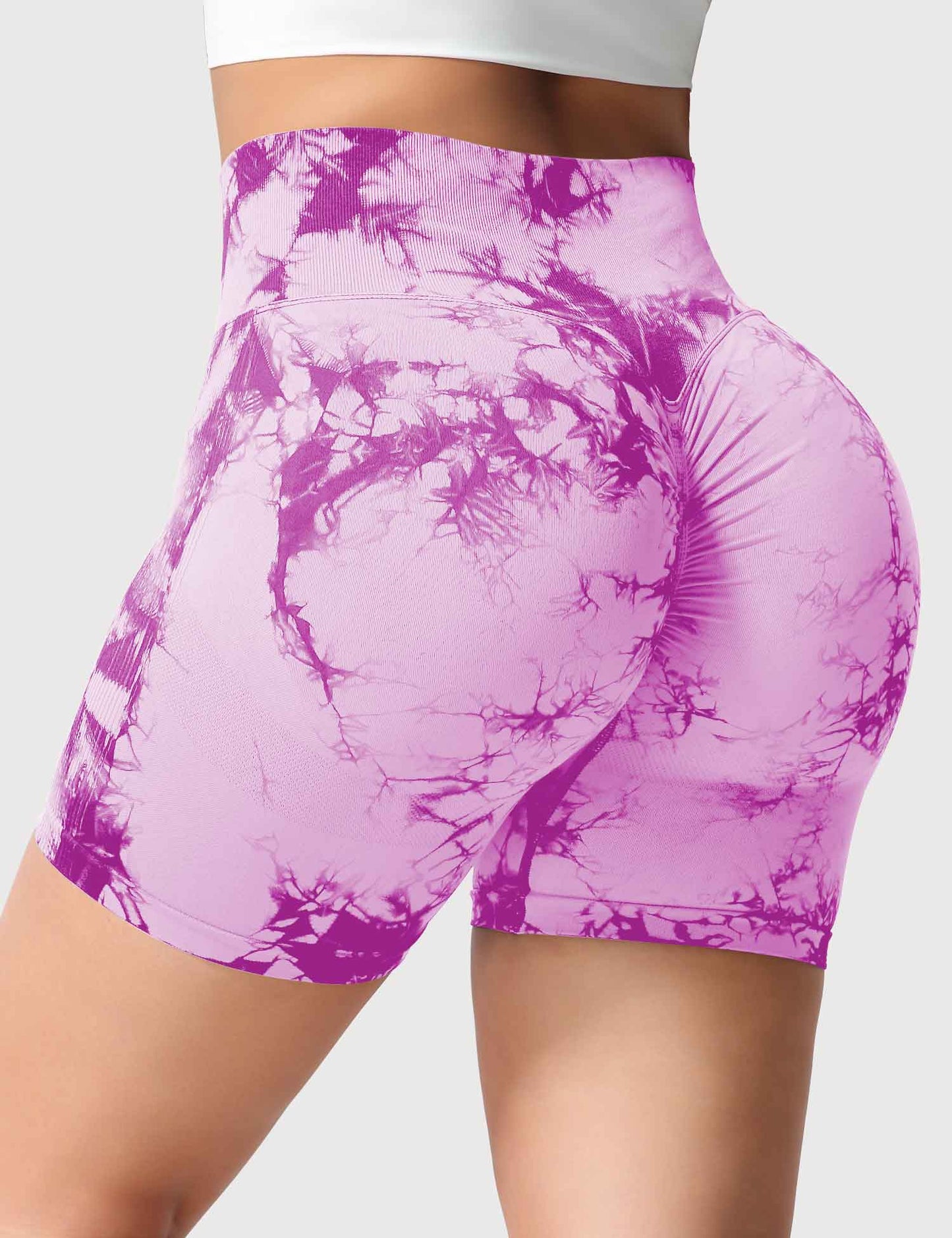 Short Deportivo Scrunch Tie-Dye