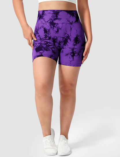 Short Deportivo Scrunch Tie-Dye