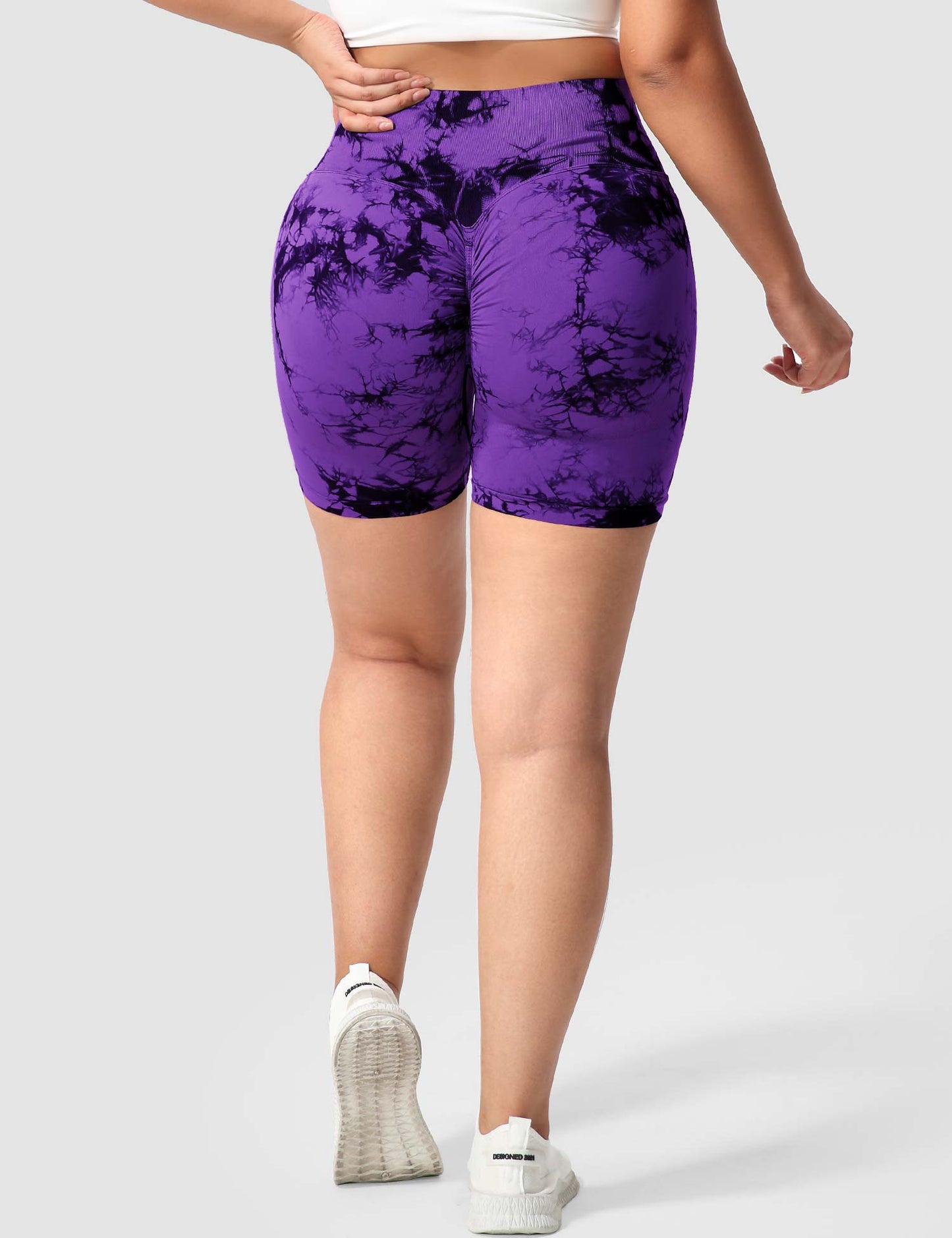 Short Deportivo Scrunch Tie-Dye