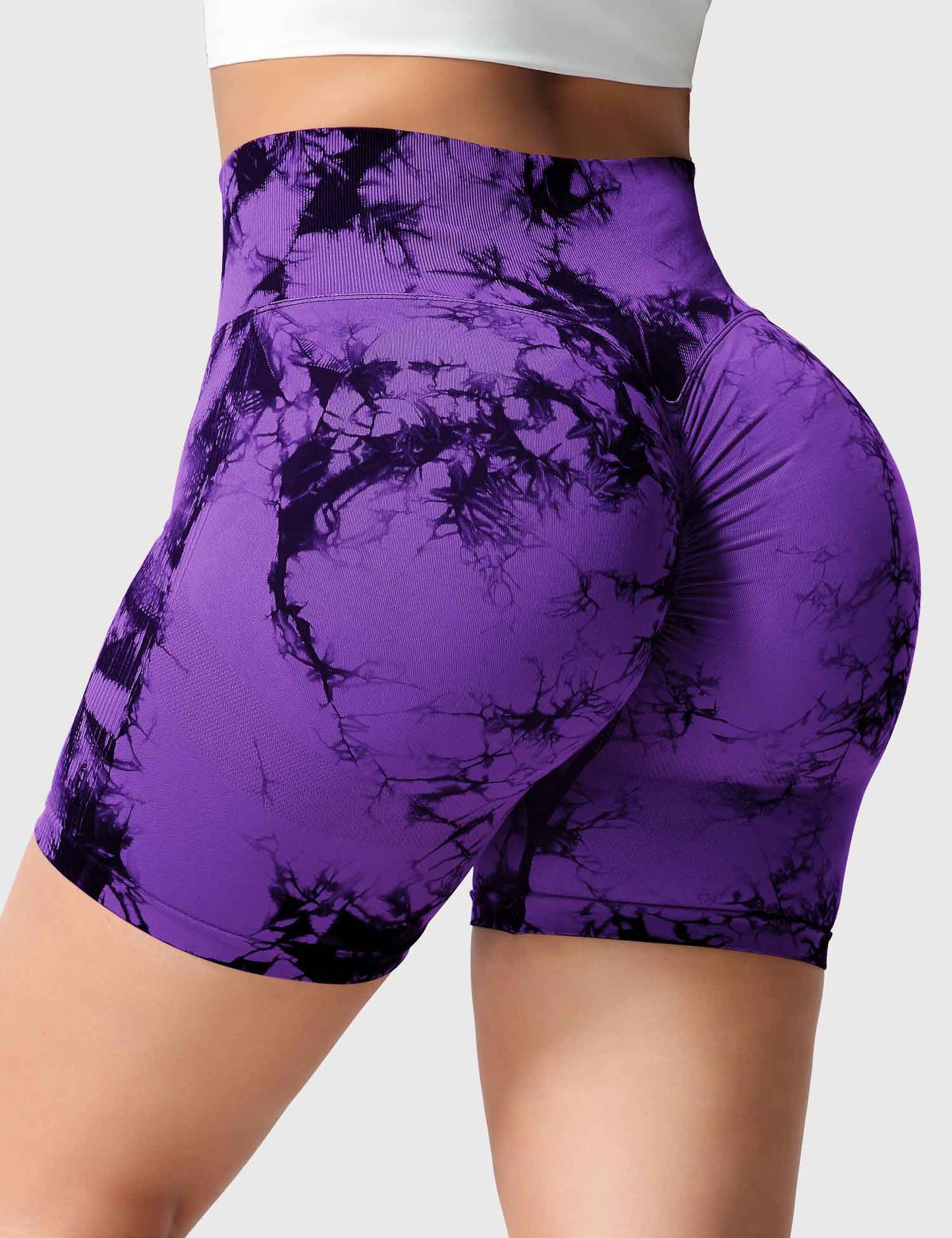Short Deportivo Scrunch Tie-Dye