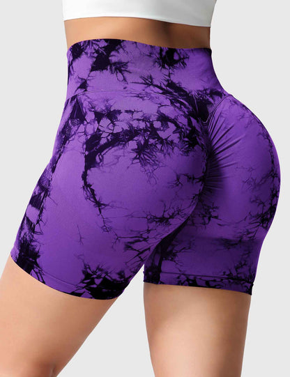 Short Deportivo Scrunch Tie-Dye